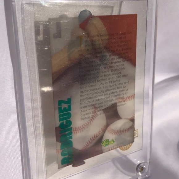 Alex Rodriguez 1993 Classic Card from high school!!! 
Open to offers - Picture 7 of 11
